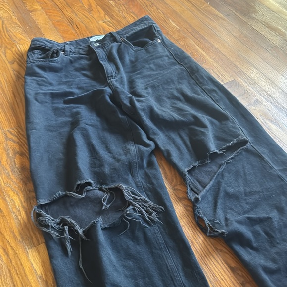 Sz 28/29 High Waisted Wide Leg Jean - Picture 2 of 7